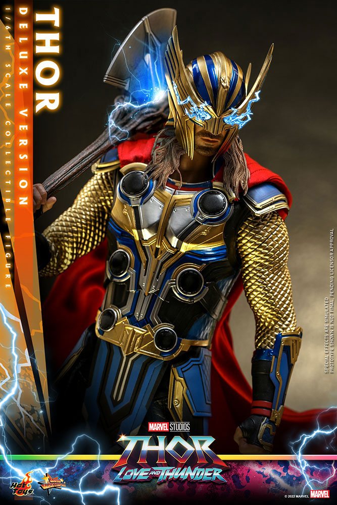 HOT TOYS - Marvel - Thor Love and Thunder Masterpiece 1:6 Action Doll Thor (DeLuxe Ver)