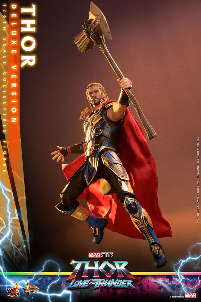 HOT TOYS - Marvel - Thor Love and Thunder Masterpiece 1:6 Action Doll Thor (DeLuxe Ver)