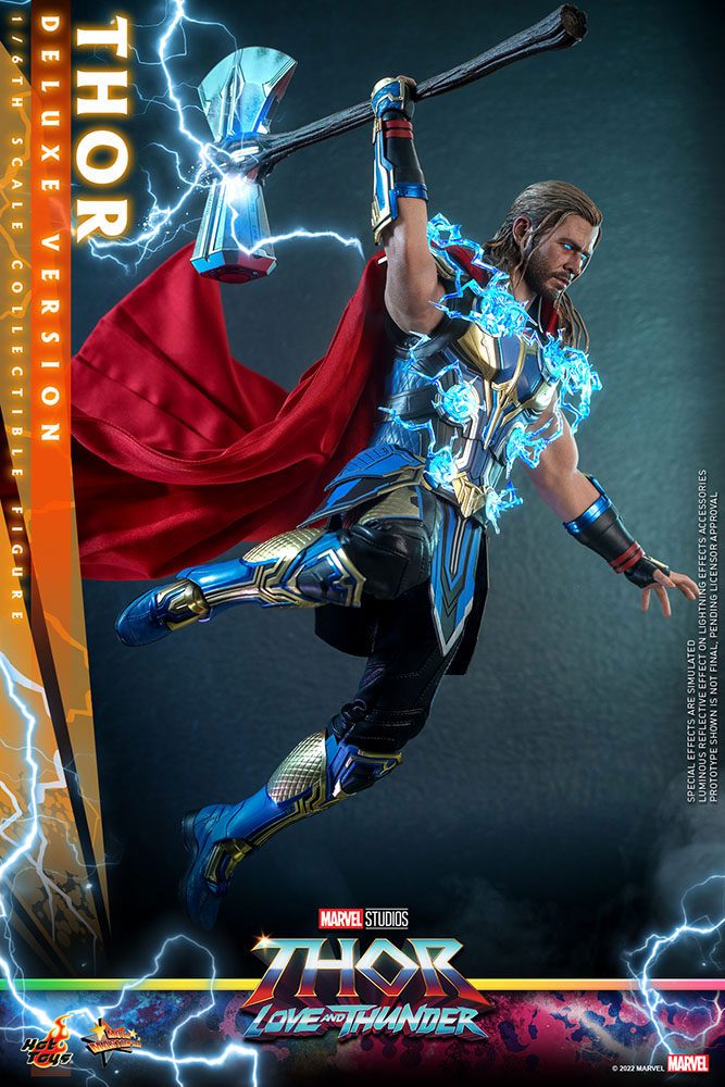 HOT TOYS - Marvel - Thor Love and Thunder Masterpiece 1:6 Action Doll Thor (DeLuxe Ver)