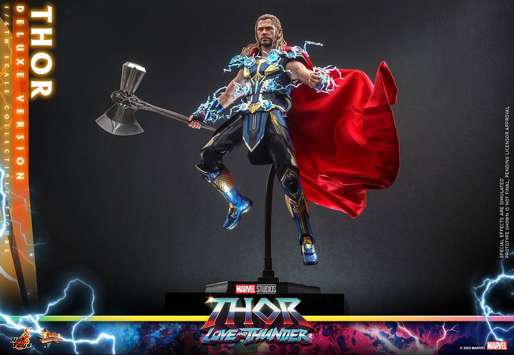 HOT TOYS - Marvel - Thor Love and Thunder Masterpiece 1:6 Action Doll Thor (DeLuxe Ver)