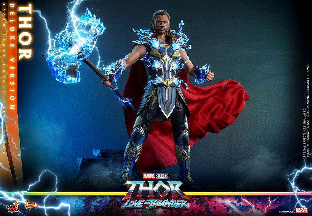 HOT TOYS - Marvel - Thor Love and Thunder Masterpiece 1:6 Action Doll Thor (DeLuxe Ver)