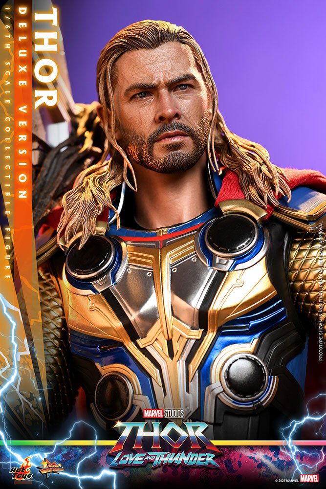 HOT TOYS - Marvel - Thor Love and Thunder Masterpiece 1:6 Action Doll Thor (DeLuxe Ver)