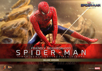 HOT TOYS - Marvel - Spider-Man No Way Home 1:6 Action Doll Friendly Neighborhood Spider-Man (DeLuxe Ver)