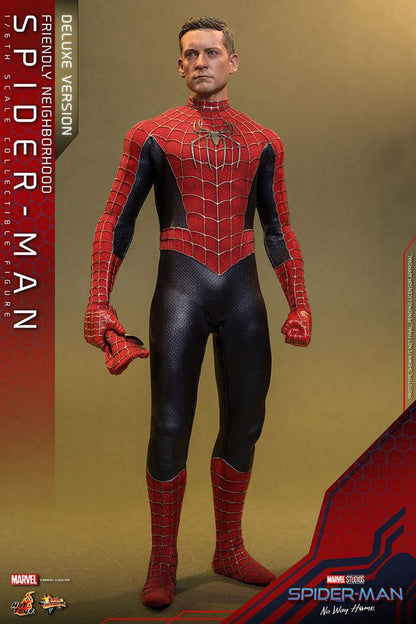 HOT TOYS - Marvel - Spider-Man No Way Home 1:6 Action Doll Friendly Neighborhood Spider-Man (DeLuxe Ver)