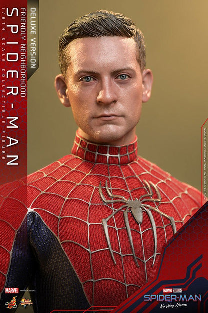 HOT TOYS - Marvel - Spider-Man No Way Home 1:6 Action Doll Friendly Neighborhood Spider-Man (DeLuxe Ver)