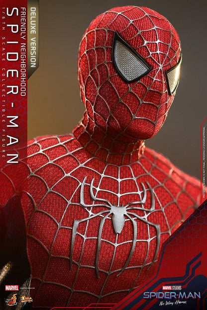 HOT TOYS - Marvel - Spider-Man No Way Home 1:6 Action Doll Friendly Neighborhood Spider-Man (DeLuxe Ver)