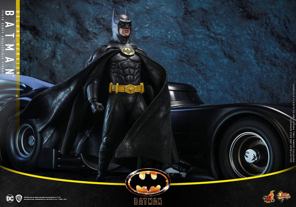 HOT TOYS - Batman (1989) Movie Masterpiece Action Figure 1/6 Batman (Deluxe Version)