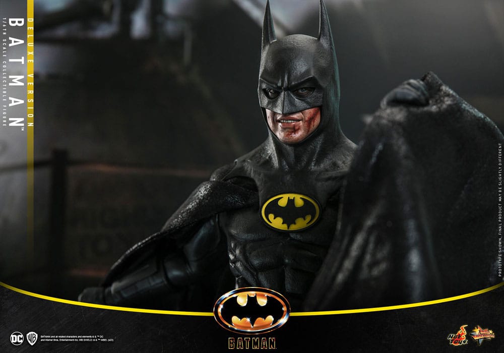 HOT TOYS - Batman (1989) Movie Masterpiece Action Figure 1/6 Batman (Deluxe Version)