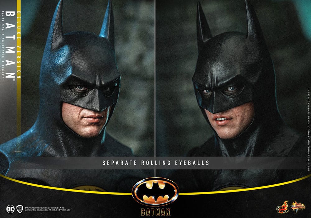 HOT TOYS - Batman (1989) Movie Masterpiece Action Figure 1/6 Batman (Deluxe Version)