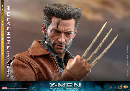 HOT TOYS - Marvel - Legends: 1:6 Action Dolls X-Man Days of Future Past Wolverine (1973 Ver) DeLuxe Ver