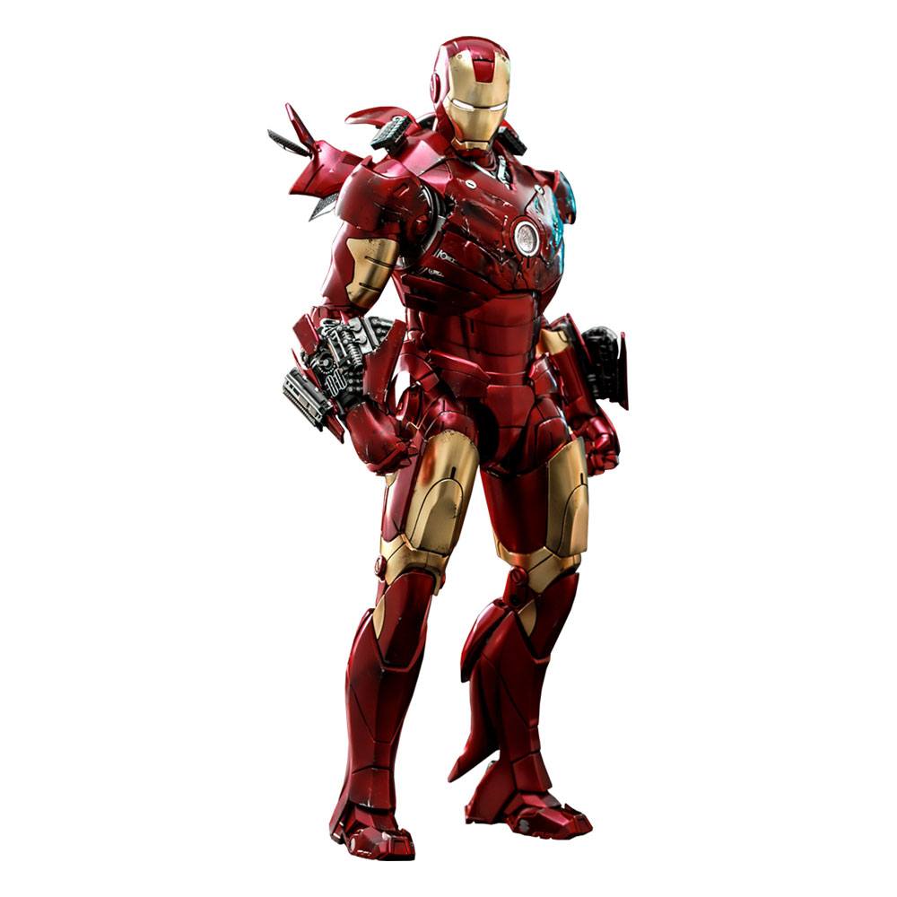 HOT TOYS - Marvel - Iron Man Movie Masterpiece Series Diecast Action Figure 1/6 Iron Man Mark III (2.0)