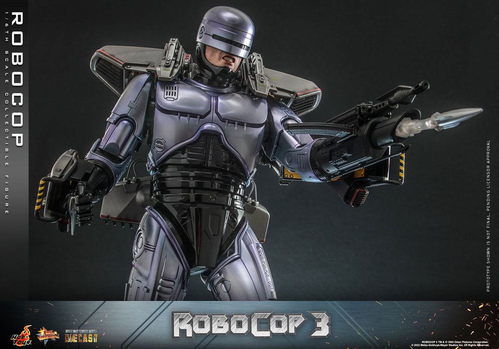 HOT TOYS - Robocop 3 Movie Masterpiece Action Figure 1/6 RoboCop