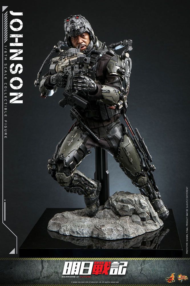 HOT TOYS - Warriors of Future Movie Masterpiece 1:6 Action Doll Jhonson