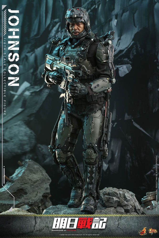 HOT TOYS - Warriors of Future Movie Masterpiece 1:6 Action Doll Jhonson