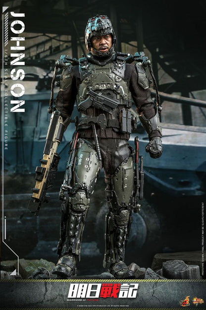 HOT TOYS - Warriors of Future Movie Masterpiece 1:6 Action Doll Jhonson