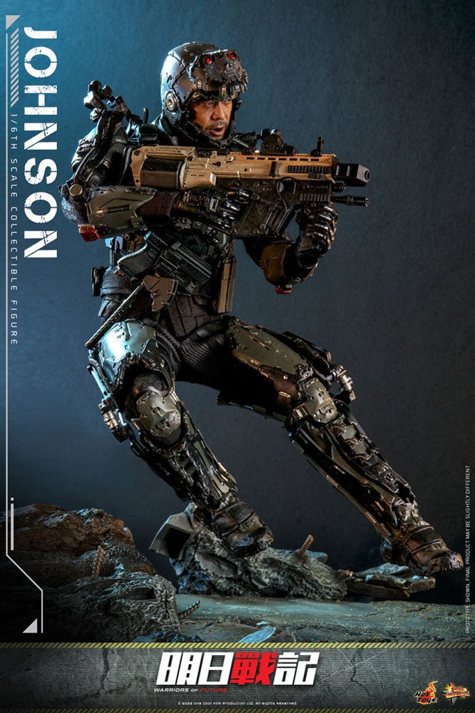 HOT TOYS - Warriors of Future Movie Masterpiece 1:6 Action Doll Jhonson