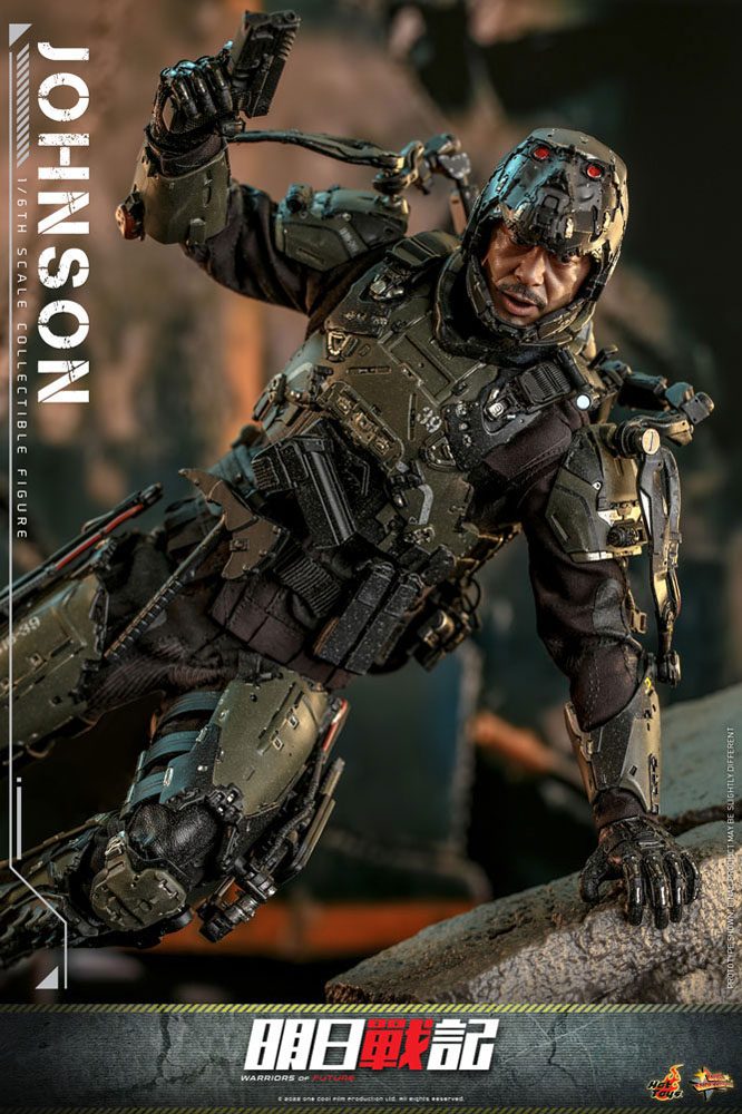 HOT TOYS - Warriors of Future Movie Masterpiece 1:6 Action Doll Jhonson