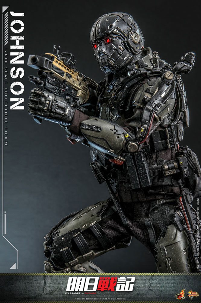 HOT TOYS - Warriors of Future Movie Masterpiece 1:6 Action Doll Jhonson