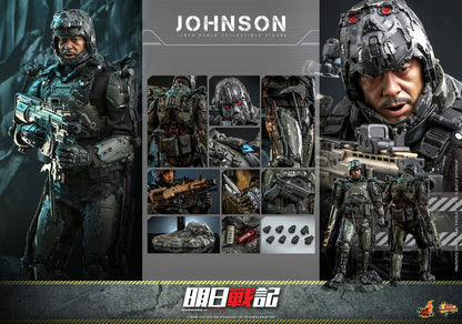 HOT TOYS - Warriors of Future Movie Masterpiece 1:6 Action Doll Jhonson