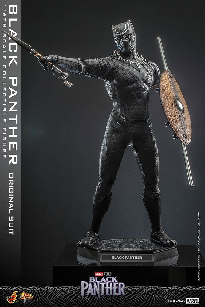 HOT TOYS - Marvel - Black Panther Movie Masterpiece Action Figure 1/6 Black Panther (Original Suit)