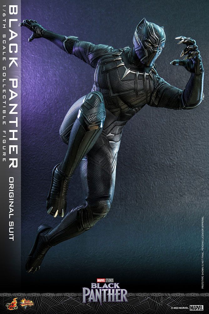 HOT TOYS - Marvel - Black Panther Movie Masterpiece Action Figure 1/6 Black Panther (Original Suit)