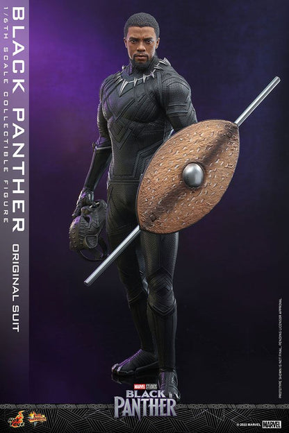 HOT TOYS - Marvel - Black Panther Movie Masterpiece Action Figure 1/6 Black Panther (Original Suit)