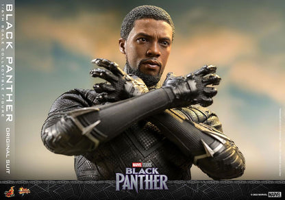 HOT TOYS - Marvel - Black Panther Movie Masterpiece Action Figure 1/6 Black Panther (Original Suit)