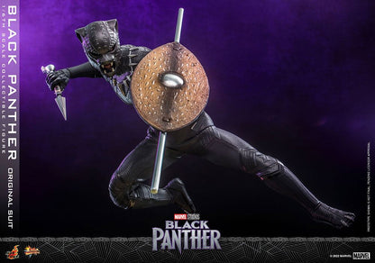 HOT TOYS - Marvel - Black Panther Movie Masterpiece Action Figure 1/6 Black Panther (Original Suit)