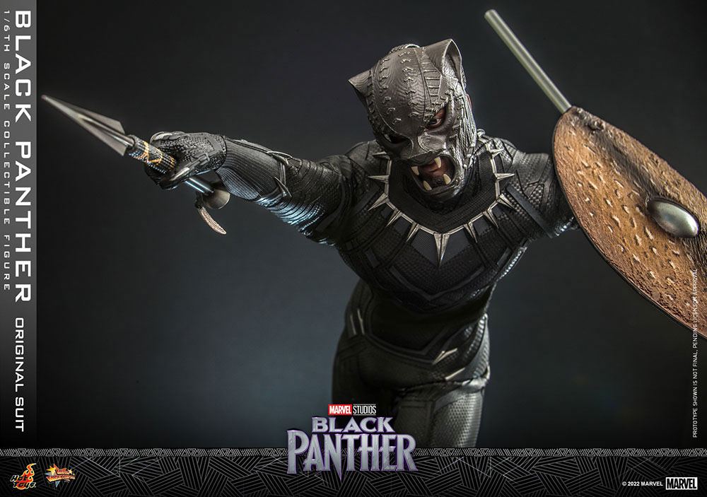 HOT TOYS - Marvel - Black Panther Movie Masterpiece Action Figure 1/6 Black Panther (Original Suit)