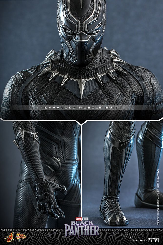 HOT TOYS - Marvel - Black Panther Movie Masterpiece Action Figure 1/6 Black Panther (Original Suit)