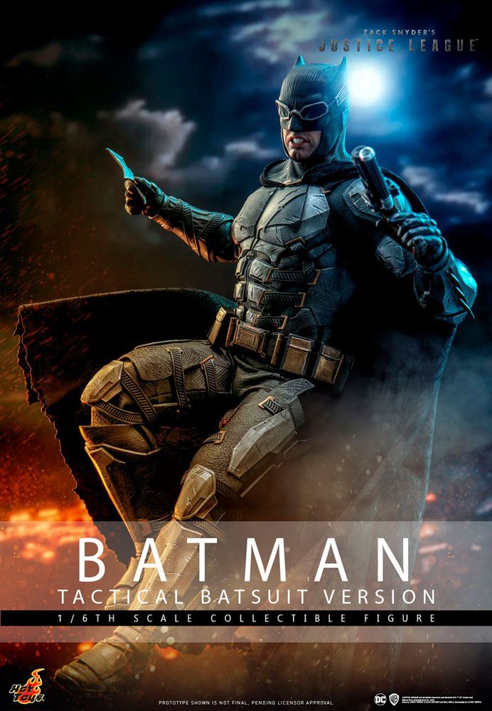 HOT TOYS - Dc Comics - Zack Snyder`s Justice League 1:6 Action Doll Batman (Tactical Batsuit Ver)