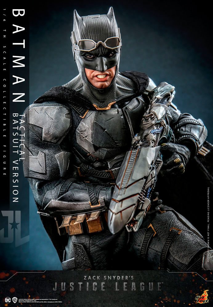 HOT TOYS - Dc Comics - Zack Snyder`s Justice League 1:6 Action Doll Batman (Tactical Batsuit Ver)