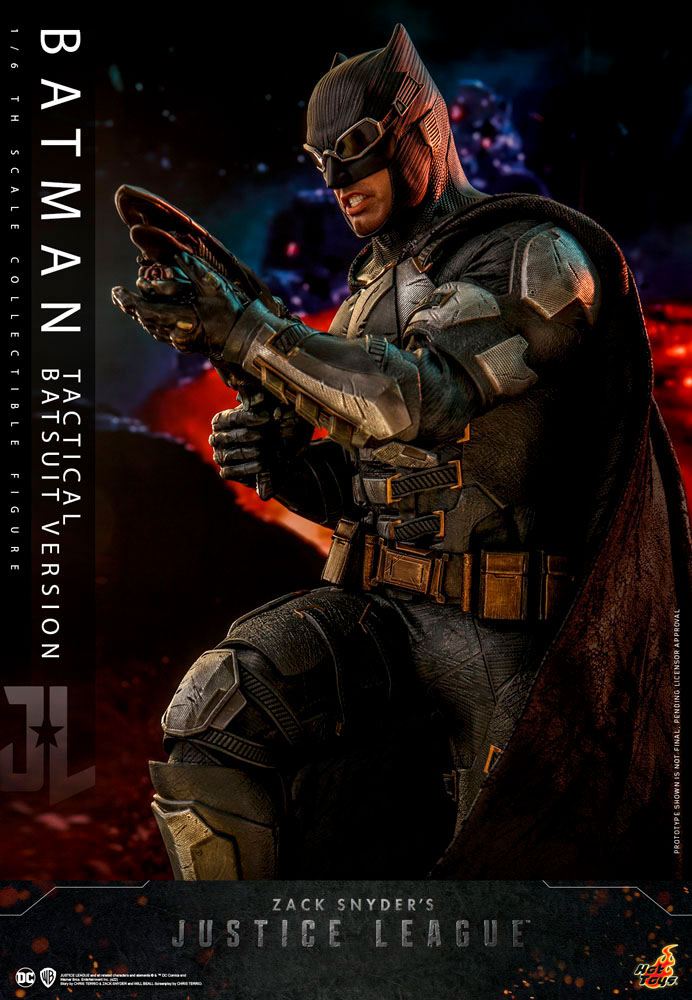 HOT TOYS - Dc Comics - Zack Snyder`s Justice League 1:6 Action Doll Batman (Tactical Batsuit Ver)