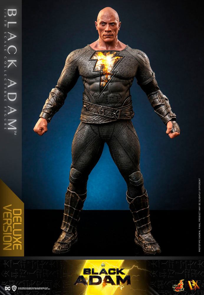 HOT TOYS - Dc Comics - Black Adam DX 1:6 Action Doll Black Adam DeLuxe Ver