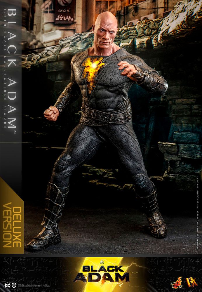 HOT TOYS - Dc Comics - Black Adam DX 1:6 Action Doll Black Adam DeLuxe Ver