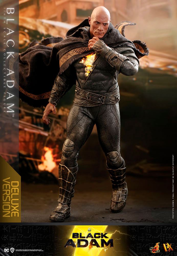 HOT TOYS - Dc Comics - Black Adam DX 1:6 Action Doll Black Adam DeLuxe Ver