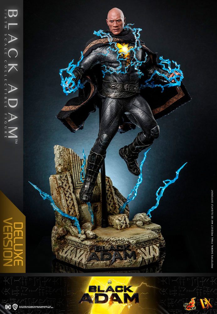 HOT TOYS - Dc Comics - Black Adam DX 1:6 Action Doll Black Adam DeLuxe Ver