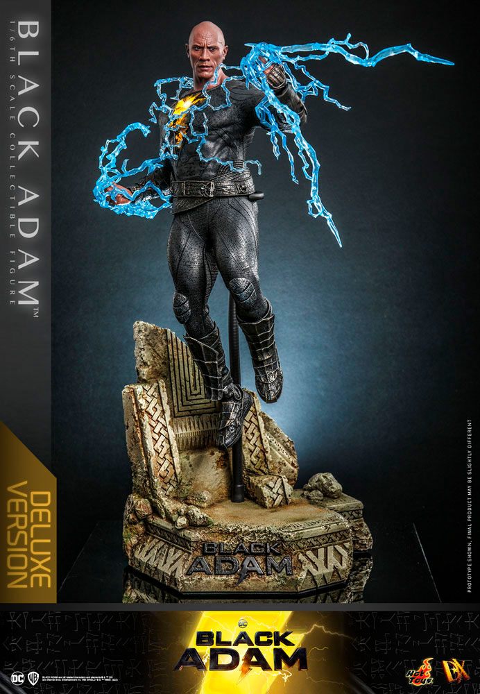 HOT TOYS - Dc Comics - Black Adam DX 1:6 Action Doll Black Adam DeLuxe Ver