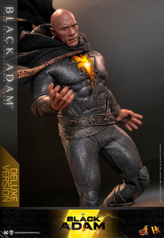 HOT TOYS - Dc Comics - Black Adam DX 1:6 Action Doll Black Adam DeLuxe Ver