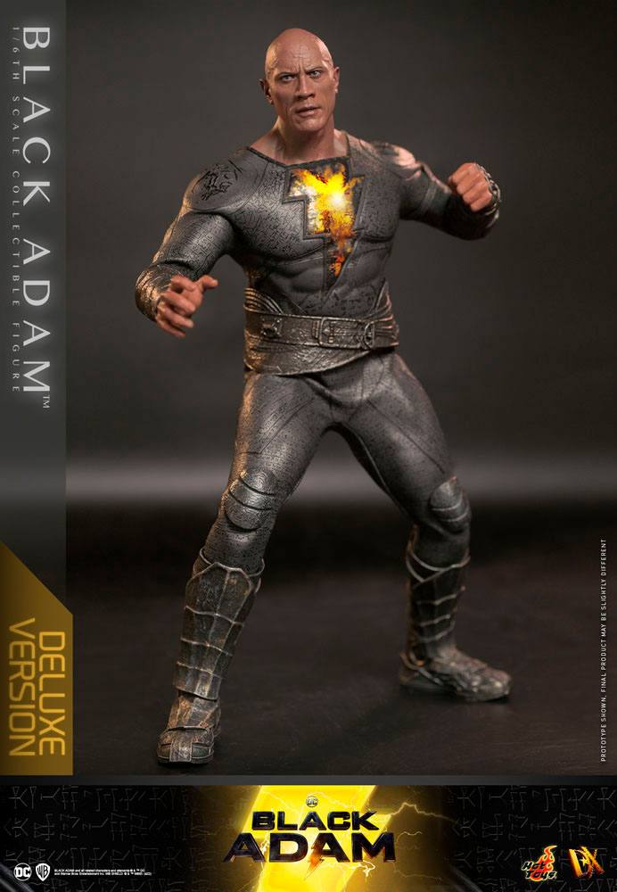 HOT TOYS - Dc Comics - Black Adam DX 1:6 Action Doll Black Adam DeLuxe Ver