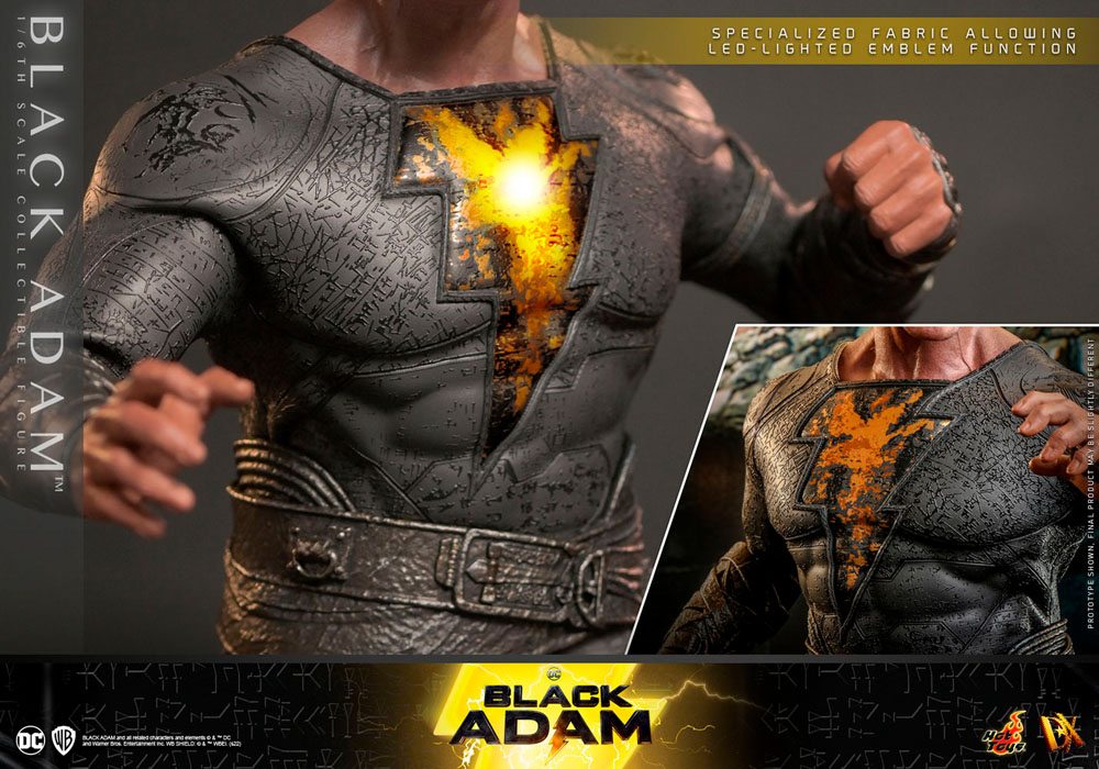 HOT TOYS - Dc Comics - Black Adam DX 1:6 Action Doll Black Adam