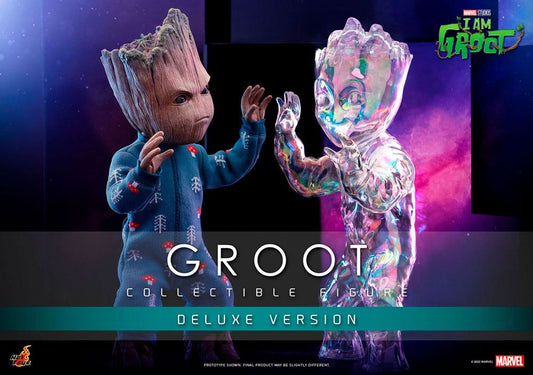 HOT TOYS - Marvel - I Am Groot 1:6 Action Doll Groot DeLuxe Ver