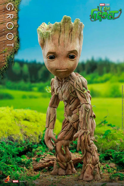 HOT TOYS - Marvel - I Am Groot 1:6 Action Doll Groot