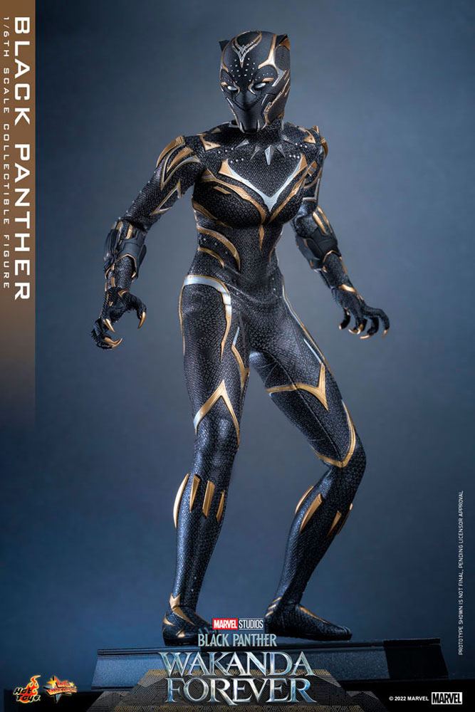 HOT TOYS  -Black Panther: Wakanda Forever Movie Masterpiece  Black Panther