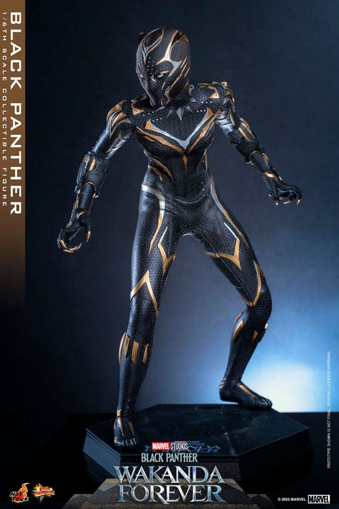 HOT TOYS  -Black Panther: Wakanda Forever Movie Masterpiece  Black Panther