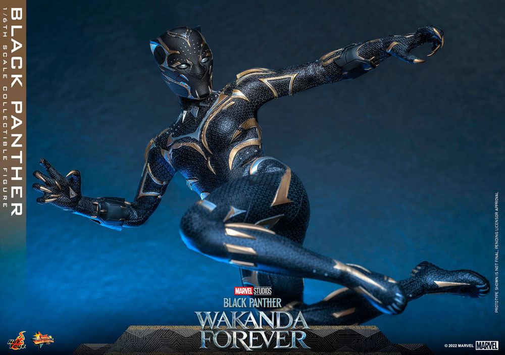 HOT TOYS  -Black Panther: Wakanda Forever Movie Masterpiece  Black Panther