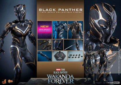 HOT TOYS  -Black Panther: Wakanda Forever Movie Masterpiece  Black Panther