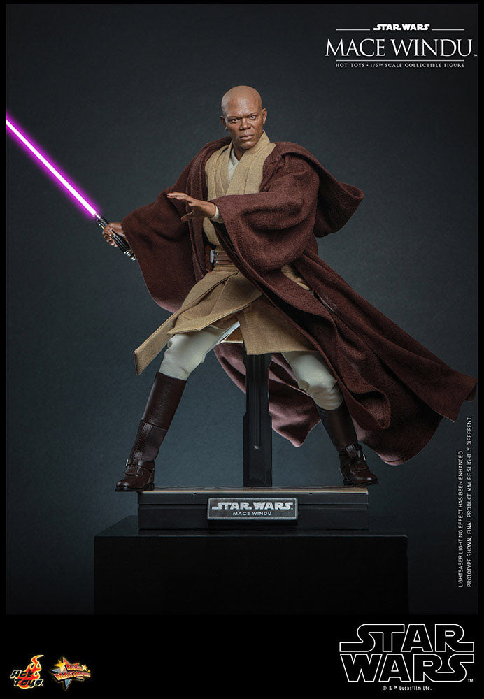 HOT TOYS - Star Wars: Episode II Action Figure 1/6 Mace Windu MMS681
