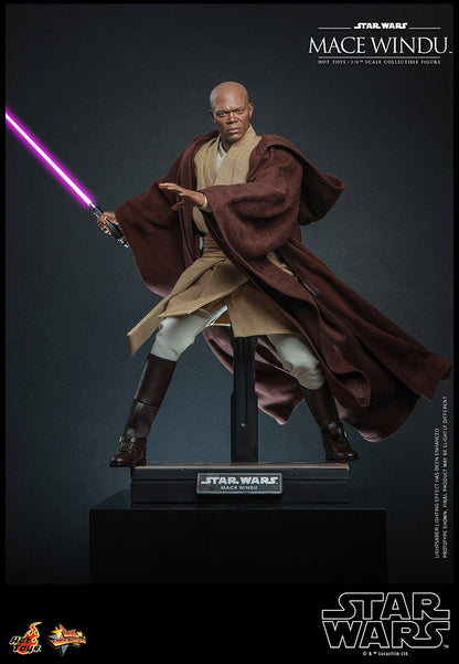 HOT TOYS - Star Wars: Episode II Action Figure 1/6 Mace Windu MMS681