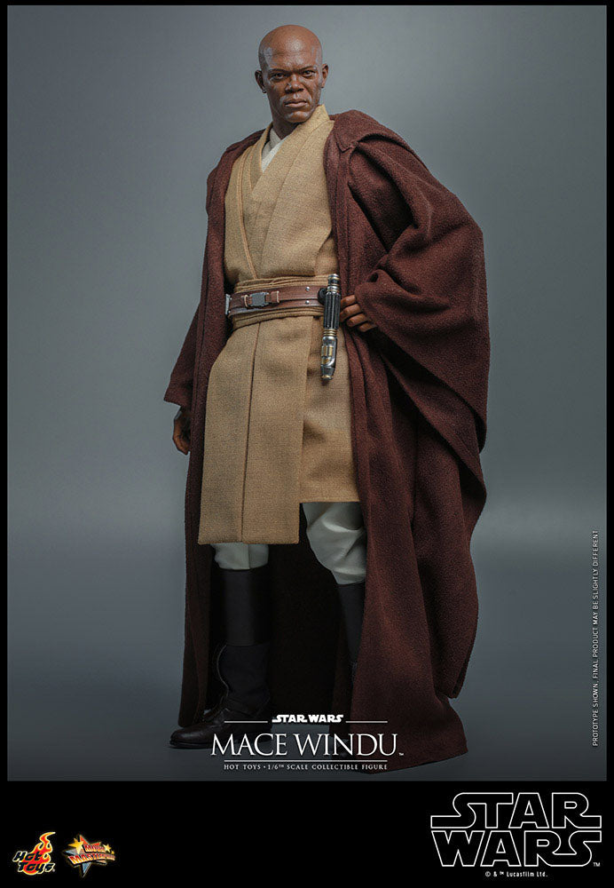 HOT TOYS - Star Wars: Episode II Action Figure 1/6 Mace Windu MMS681